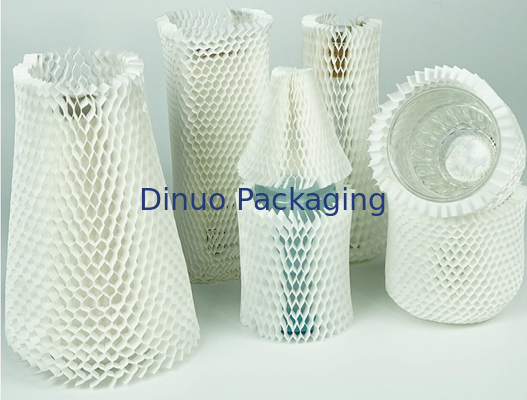 Recyclable Honeycomb Wrapping Paper Protective Cover Biodegradable Kraft Paper Mesh Cover