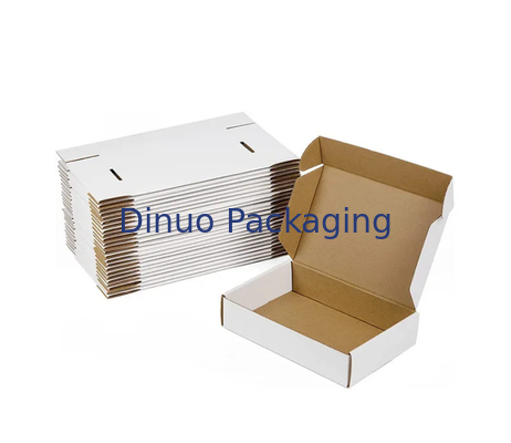 UV Printing Logo Kraft Paper Box With Gold Card Paper Custom Color