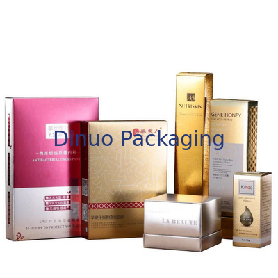 Multicolor PDF Files Printed Paper Box Recyclable Custom Silver Tea Gift Box