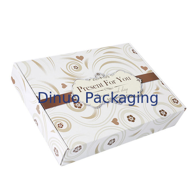 Matt Lamination Aircraft Drawer Paper Box White Card Color Boutique Gift Box
