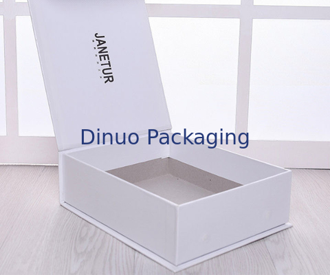 Clamshell Magnetic Buckle Printed Paper Box Custom Cosmetic Gift Packing Box