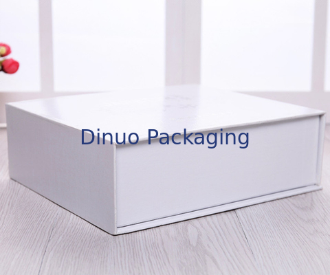 Clamshell Magnetic Buckle Printed Paper Box Custom Cosmetic Gift Packing Box