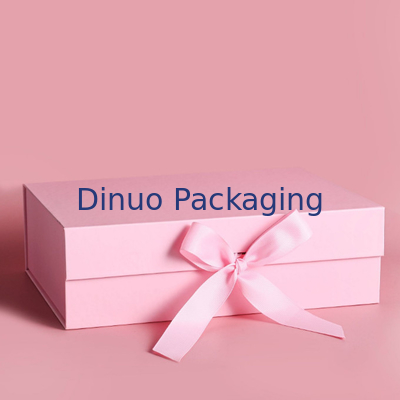 Folding Custom Printed Paper Box Clamshell Magnetic Buckle Cosmetic Gift Packing Box