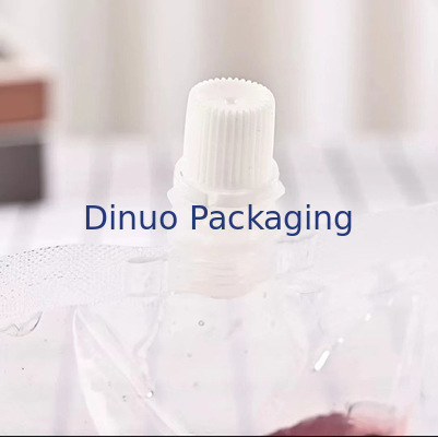 Food Grade Plastic Composite Stand Up Spout Pouch Custom Printed Beer Drink Liquid Bag