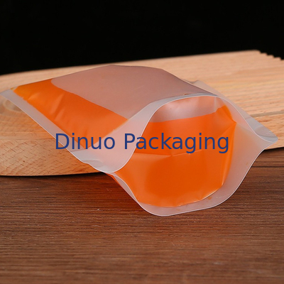 Custom Printed Food Grade Transparent Stand Up Spout Pouch Plastic Drinking Water Bag