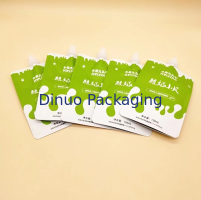 Biodegradable Custom Printed Stand Up Pouches Liquid Baby Milk / Jelly Food Pouch
