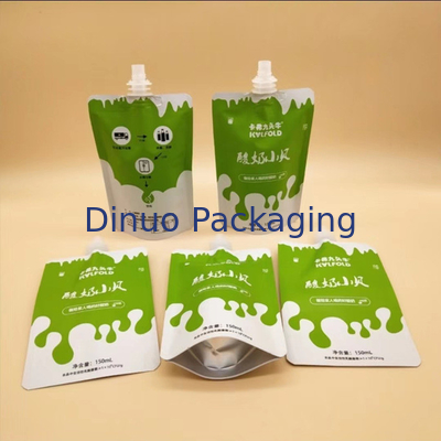 Biodegradable Custom Printed Stand Up Pouches Liquid Baby Milk / Jelly Food Pouch