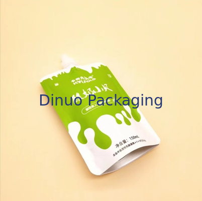 Biodegradable Custom Printed Stand Up Pouches Liquid Baby Milk / Jelly Food Pouch