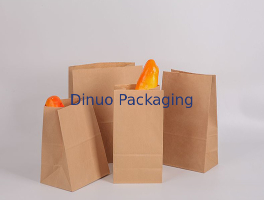 Kraft Paper Mailer Bag With Bottom Gusset / Hard Paper Side Expandable Paper Envelope