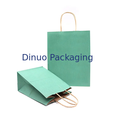 Kraft Paper Takeaway Tote Bag Baking Pastry Milk Tea Shopping Gift Paper Bag