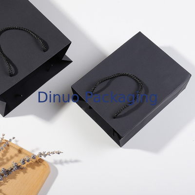 Reusable Biodegradable Top Handle Bag Customized Kraft Paper Gift Packaging Bag