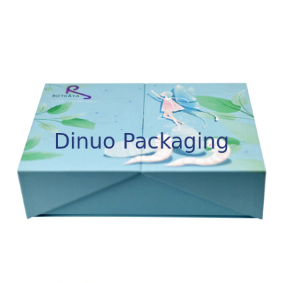 Clamshell Double Door Gift Box Custom Skin Care Makeup Set Paper Box