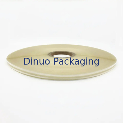 Glassine Double Sided HDPE Film Release Liner Paper Removable Bag Sealing Tape