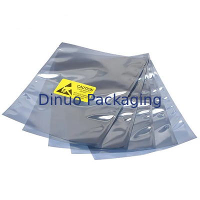 Metallic Polyester / Polyethylene / Polypropylene ESD Shielding Bags With Customized Logo