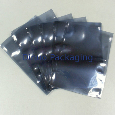 Metallic Polyester / Polyethylene / Polypropylene ESD Shielding Bags With Customized Logo
