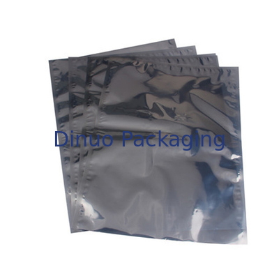Silver Security Anti Static ESD Shielding Bags ROHS Certified