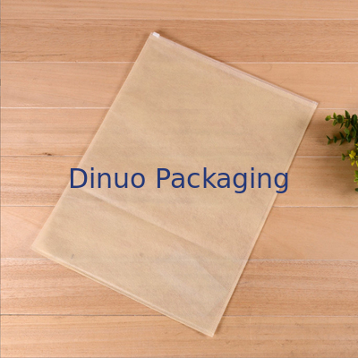 Zipper / Top Closure CPE Packaging Bags Tear Resistant For Socks