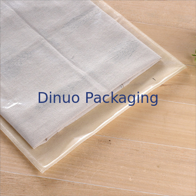 Zipper / Top Closure CPE Packaging Bags Tear Resistant For Socks