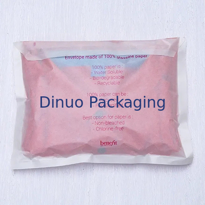 Gravure Printing 1 - 9 Colors Glassine Paper Bag With Smooth Surface Finish