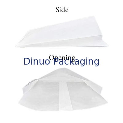 Food Grade Biodegradable Glassine Paper Bag Self Adhesive Seal