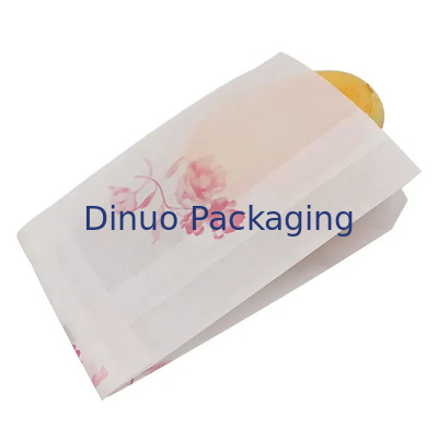 Glassine / Waxed / Greaseproof Translucent Paper Bag Gravure Printing 1 - 9 Colors