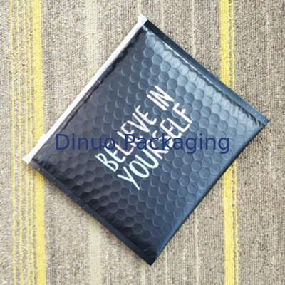 Poly Air Zip Lock Plastic Custom Bubble Mailing Bag Clear Colored Inflatable With Logo