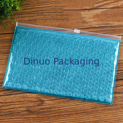 Clear Transparent Recycle Zipper Bubble Bag Custom Logo And Size