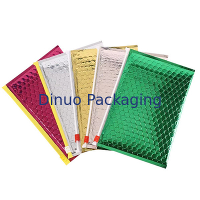 Cushioning PVC Zipper Bubble Bag Cosmetic Bubble Mailer Ziplock Pouch