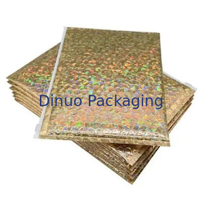 Shockproof Zipper Bubble Bags Mailing Shipping Logo Custom Padded Pouches Envelopes