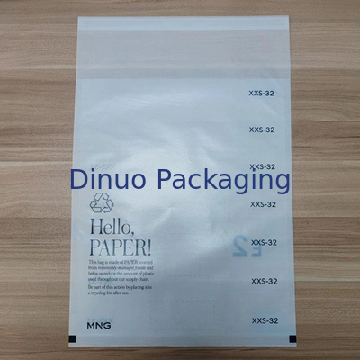 Custom Waterproof Eco Friendly Glassine Paper Bag Compostable For Clothing