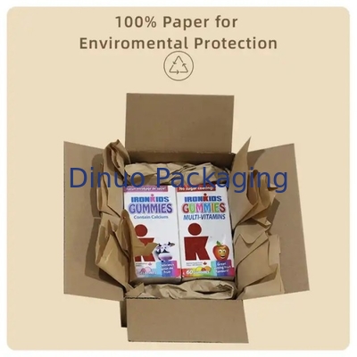 100% Biodegradable Void Fill Paper Cushion Filler Material For Smartfill Machine