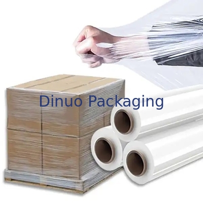 1372m Length Stretch And Shrink Film With 0.028mm Thickness For Protection