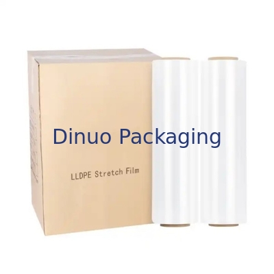 High Performance 0.017mm LLDPE Stretch And Shrink Film For Packaging