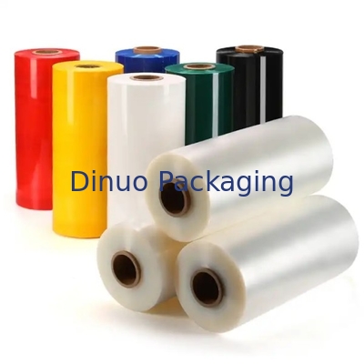 Turnover Stretch And Shrink Film In Red Color Made Of 100% Virgin Material