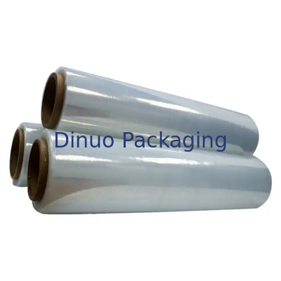 0.017mm Stretch And Shrink Film Custom Accepted For Turnover Products Packing