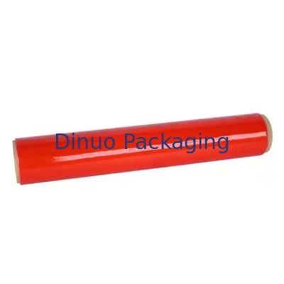 High Performance Red Stretch And Shrink Film 0.025mm Thickness