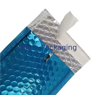 Shipping Packaging Holographic Bubble Envelope Mailing Bags Metallic Poly Holographic Bubble Mailers