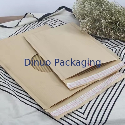Customized Honeycomb Corrugated Cushion Poly Mailer Padded Shipping Envelopes Kraft Paper Bubble Mailing Bags