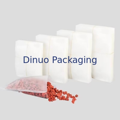 Vacuum Embossed Sealed Plastic Storage Bag Three Sides Sealed Food Vacuum Bag Texture Embossed Vacuum Bag