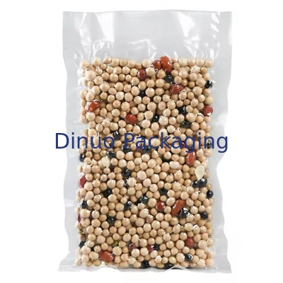 Vacuum Embossed Sealed Plastic Storage Bag Three Sides Sealed Food Vacuum Bag Texture Embossed Vacuum Bag