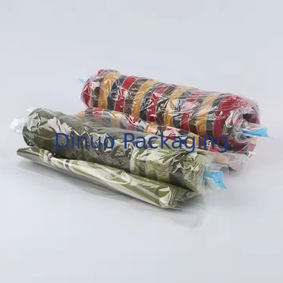 Hand Pressing Travel Vacuum Storage Bag Roll Up Vacuum Space Bag
