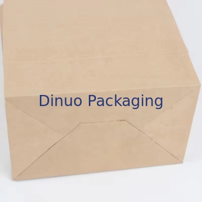 Customized Paper Bag Packaging Recyclable Food Grade Kraft Paper Bag