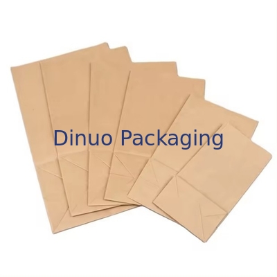 Customized Paper Bag Packaging Recyclable Food Grade Kraft Paper Bag