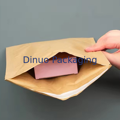 Custom Compostable Honeycomb Padded Kraft Paper Express Envelope Biodegradable Shockproof Mailer Shipping Packaging Bag