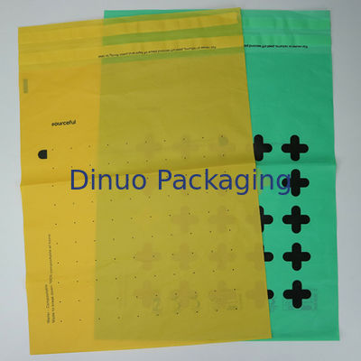 Secure Sustainable Shipping With Compostable Mailing Bag In Green And Golden