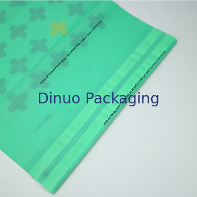 Secure Sustainable Shipping With Compostable Mailing Bag In Green And Golden