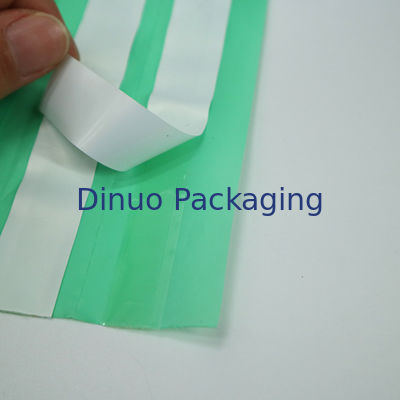 Secure Sustainable Shipping With Compostable Mailing Bag In Green And Golden
