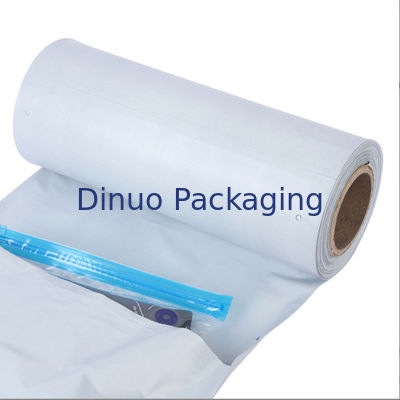 Pre Opening Roll Up Courier Poly Mailer Bags With Tear Resistant Design