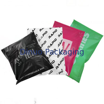 Eco Friendly 100% Composable Biodegradable Plastic Bag With 8 Colors Printing Packaging