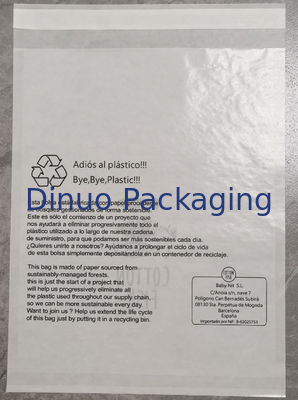 Recyclable Three Sided Seal Custom Paper Bags For Daily Necessities Packaging Design PDF